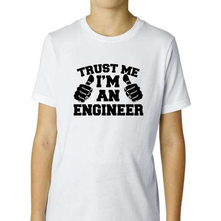 Trust Me I'm An Engineer - This Guy Boy's Cotton Youth T-Shirt thumb