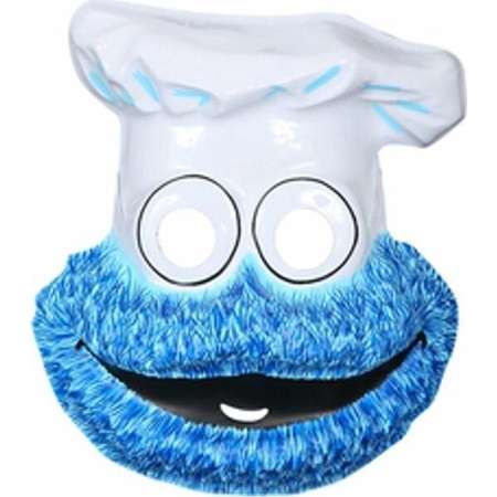 Childs Sesame Street Cookie Monster PVC Mask thumb