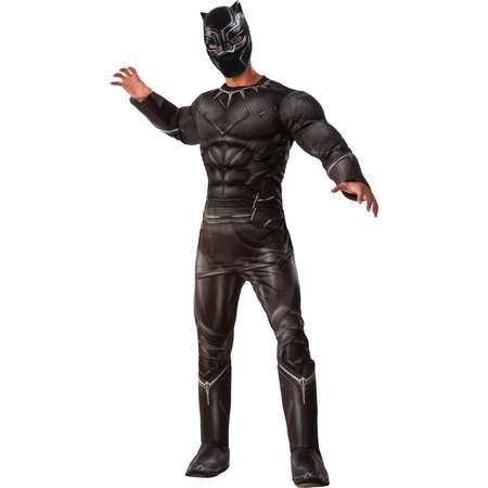 Marvel's Captain America: Civil War Deluxe Mens Black Panther Costume thumb
