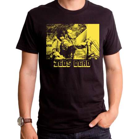 Pulp Fiction Zed's Dead Yellow Men's Black short sleeve Men's Crew thumb