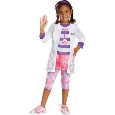 Disguise Girl'S Disney Doc Mcstuffins Classic Costume 3T 4T thumb