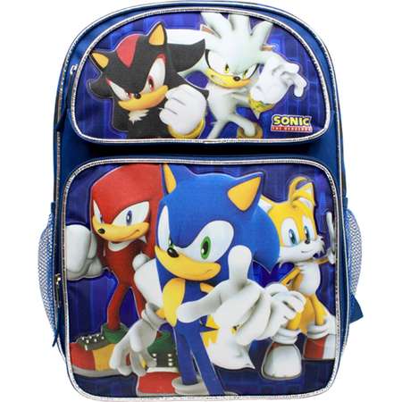 Backpack - Sonic the Hedgehog - w/Kunckles/Tails 16" School Bag Bew sh28752 thumb