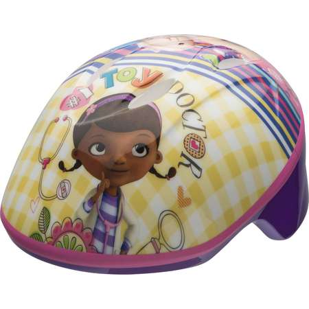 Bell Sports Doc McStuffins Toddler Bike Helmet, Purple /Pink thumb
