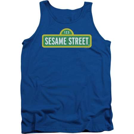 Sesame Street Logo Mens Tank Top Shirt thumb