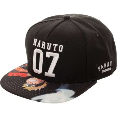 Naruto Shippuden: Naruto Sublimated Bill Snapback Cap Hat thumb