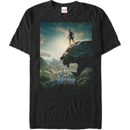 Marvel Men's Black Panther 2018 Epic View T-Shirt thumb