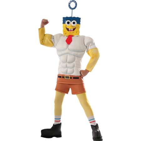 Deluxe Child SpongeBob Movie Invincibubble Bob Costume by Rubies 610789 thumb