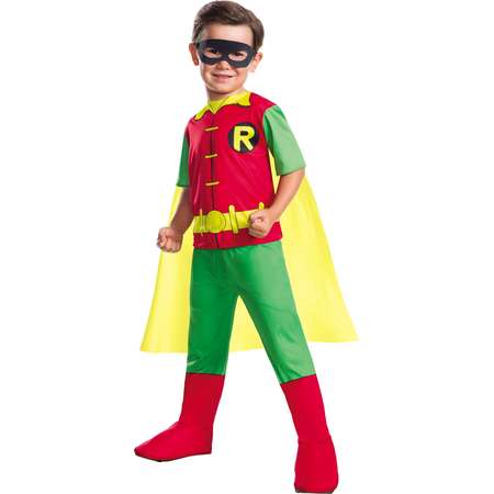 Dc Comics Boys Robin Boy Wonder Teen Titans Childs Halloween Costume thumb