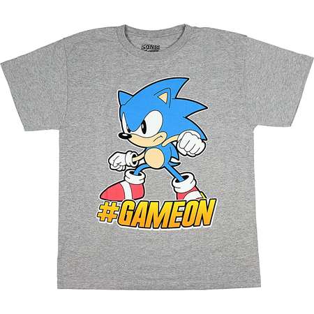 Sonic The Hedgehog #GameOn Sega Video Game Boys T-Shirt thumb