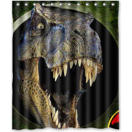 Ganma Jurassic Park Shower Curtain Polyester Fabric Bathroom Shower Curtain 60x72 inches thumb