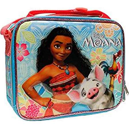 Lunch Bag - Disney - Moana - w/Pua HeiHei Blue/Pink New 100612 thumb