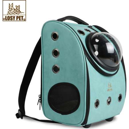 Detachable Large Pet Dog Bubble Carrier Backpack Breathable Airline Approved Carrier Mobile Bed for Cats and Dogs thumb