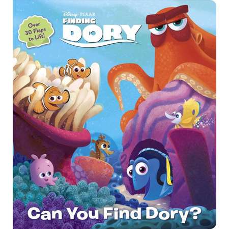 Lift-The-Flap: Can You Find Dory? (Disney/Pixar Finding Dory) (Board Book) thumb