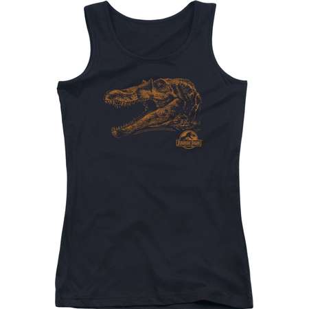 Jurassic Park Dinosaur Action Movie Spielberg Spino Mount Juniors Tank Top Shirt thumb