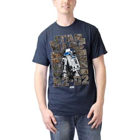 Star wars r2d2 realtree Men's graphic tee shirt thumb