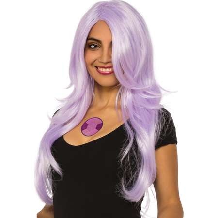 Steven Universe Amethyst Wig And Gem Kit Child's Girls Costume Accessory thumb