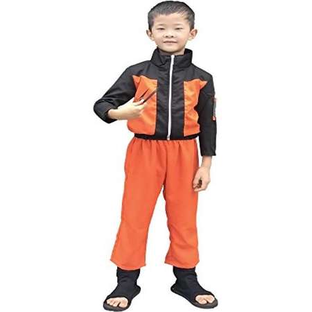 Miccostumes Boy's Naruto Uzumaki Kids Cosplay Costume (M) thumb