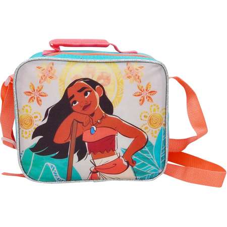 Girls Moana Insulated Lunch Bag with Shoulder Strap thumb