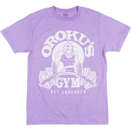 Teenage Mutant Ninja Turtles Orokus Gym T-Shirt Purple Mens thumb