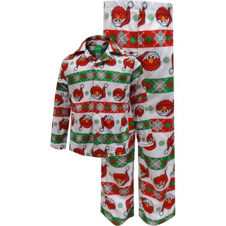 Sesame Street Elmo Christmas Toddler Pajamas thumb