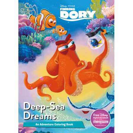 Disney Pixar Finding Dory Deep-Sea Dreams: An Adventure Coloring Book (Paperback) thumb
