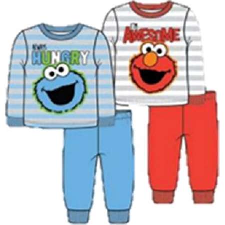 Sesame Street Toddler Pajamas, 2 pk 4 pc Set Elmo & Cookie Monster (4t) thumb