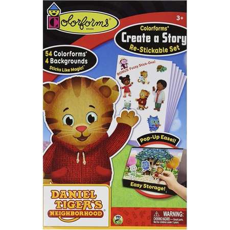 Colorforms Create-A-Story Daniel Tiger thumb