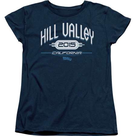 Back To The Future II Science Fiction Movie Hill Valley 2015 Women's T-Shirt Tee thumb