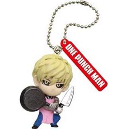 One Punch Man Figure Mascot Keychain Gashapon Pt 2 - Genos thumb