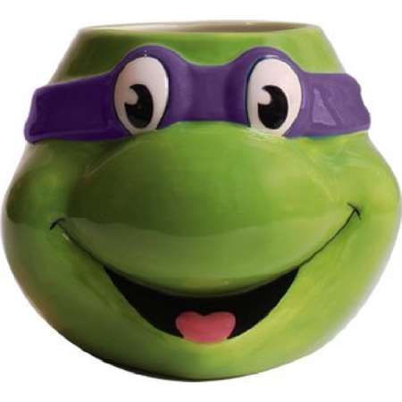 Donatello Teenage Mutant Ninja Turtles 3D MUG TMNT Purple Coffee Cup thumb