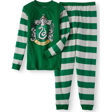 Harry Potter Slytherin House Crest Cotton Pajama Set (Boys & Girls) thumb