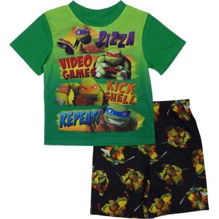 Teenage Mutant Ninja Turtles Boys Pajamas T-Shirt & Shorts Set thumb