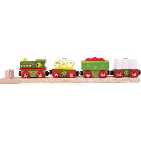 Big Jigs - Dinosaur Railway Engine & Train Cars thumb