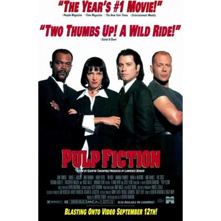 Pulp Fiction Movie Poster (11 x 17) thumb