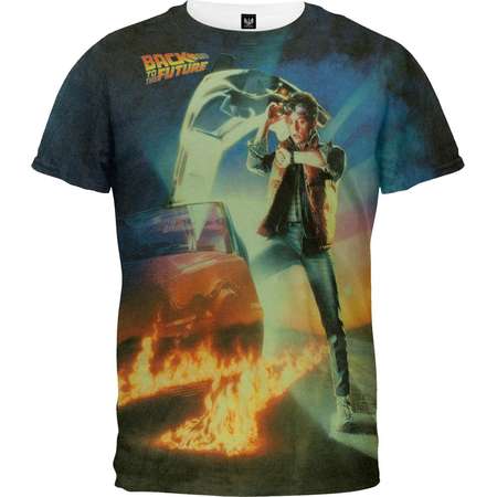 Back to the Future - Movie Poster All Over T-Shirt thumb