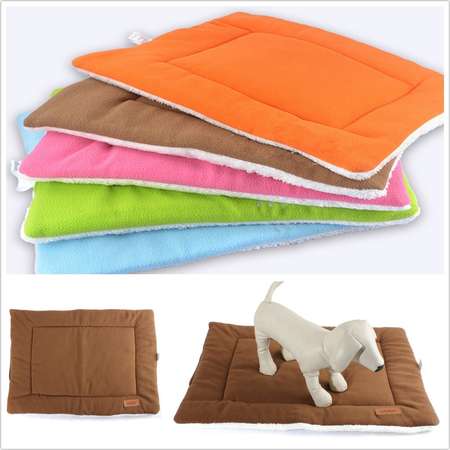 Extra Large Dog Cat Pet Beds Washable Soft Comfortable Warm Bed Mat Padding House  Sleep Crate Fleece Kennel Cushion Pet Blanket Bed S M L XL thumb