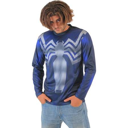 Spider-Man Venom Symbiote Sublimated Long Sleeve Costume Adult T-Shirt thumb