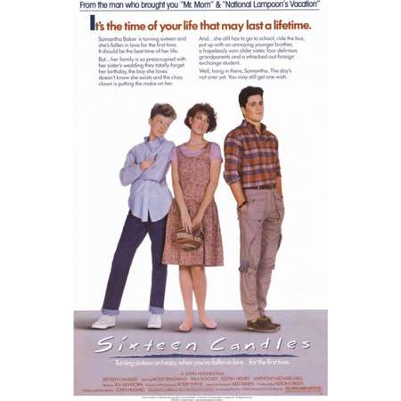 Sixteen Candles Movie Poster Print (27 x 40) thumb