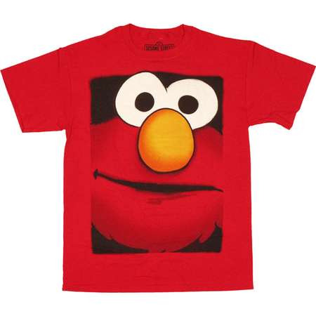 Sesame Street Elmo Boxed Head T Shirt thumb