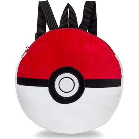 Plush Backpack - Pokemon - Poke Ball Soft Doll Toys New 853492 thumb