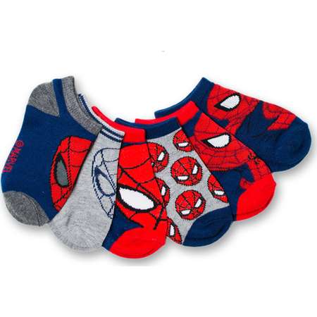 Spiderman Ap Licensed Boys 6 Pack Socks thumb
