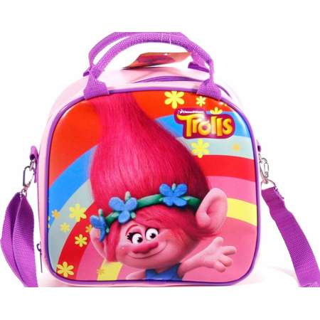 Party Favors Dreamworks Trolls Poppy Lunch Bag Plus Water Bottle- Pink thumb