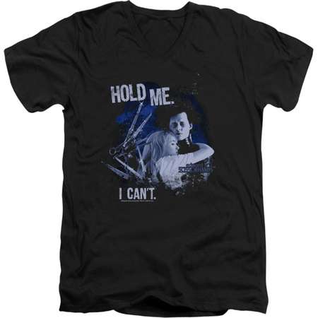Edward Scissorhands Men's Hold Me Slim Fit T-shirt Black thumb