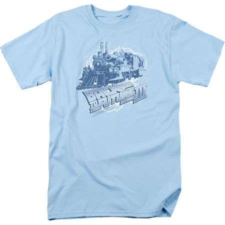 Back To The Future III Time Train Mens Short Sleeve Shirt thumb