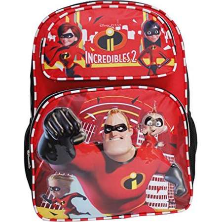 Backpack - Disney - The Incredibles 2 - Family Team Red/Black 16" 136505 thumb