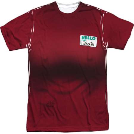 Fight Club Dramatic Action Movie Hello I'm Bob Costume Adult Front Print T-Shirt thumb