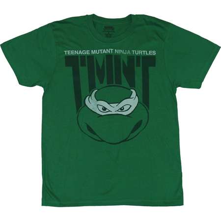 Teenage Mutant Ninja Turtles TMNT Mens T-Shirt - TMNT Over Turtle Head Drawin thumb