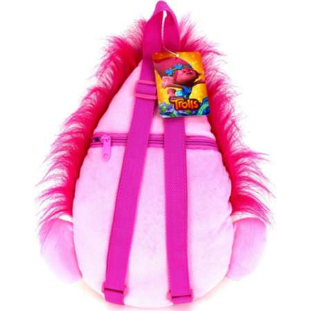 Dreamworks Trolls Head Plush Toy Backpack - Poppy thumb