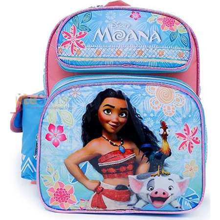 Disney Moana School Backpack 12" Medium Girls Book Bag-Blue thumb