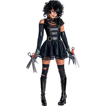 Edward Scissorhands Miss Scissorhands Adult Halloween Costume thumb